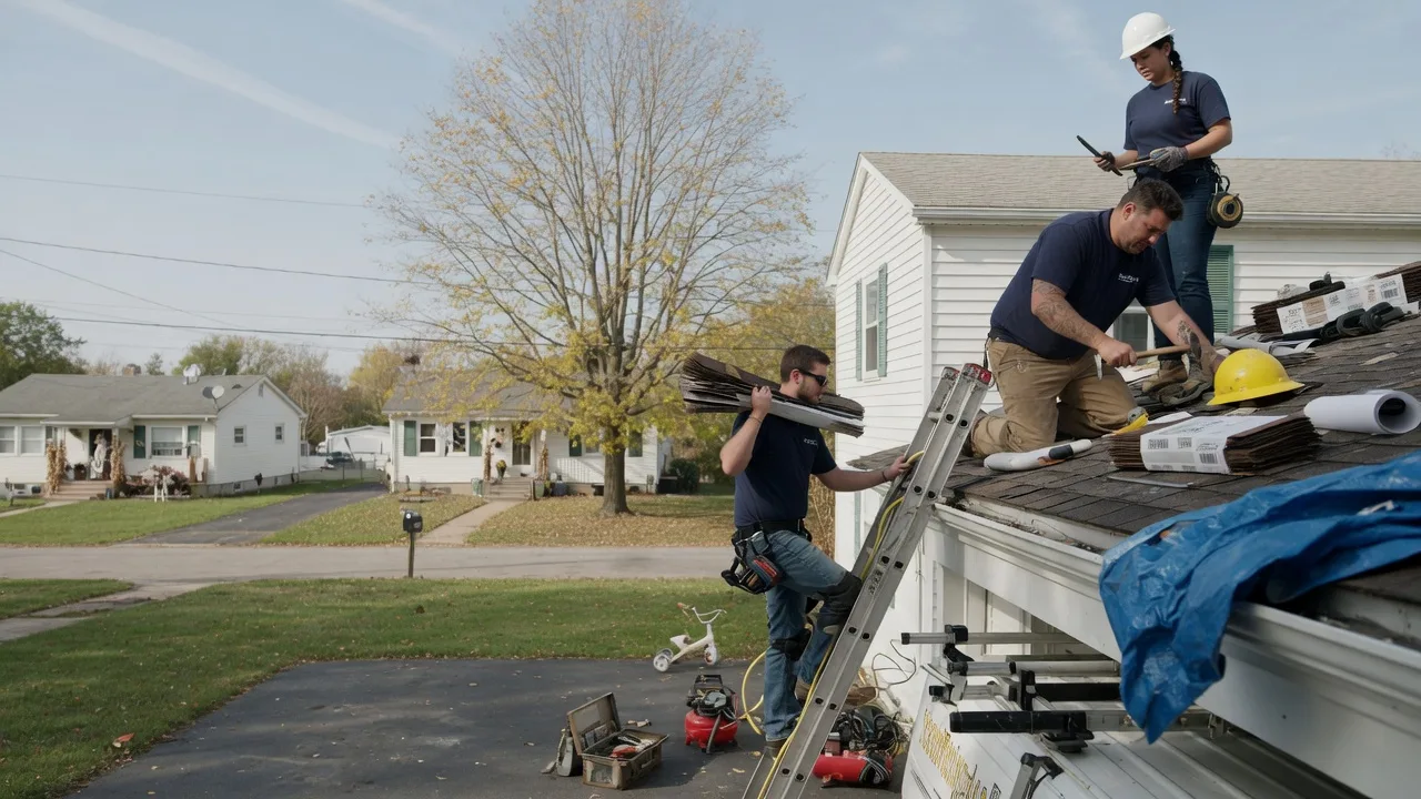 Local Roofing Contractors in New Point, IN near me